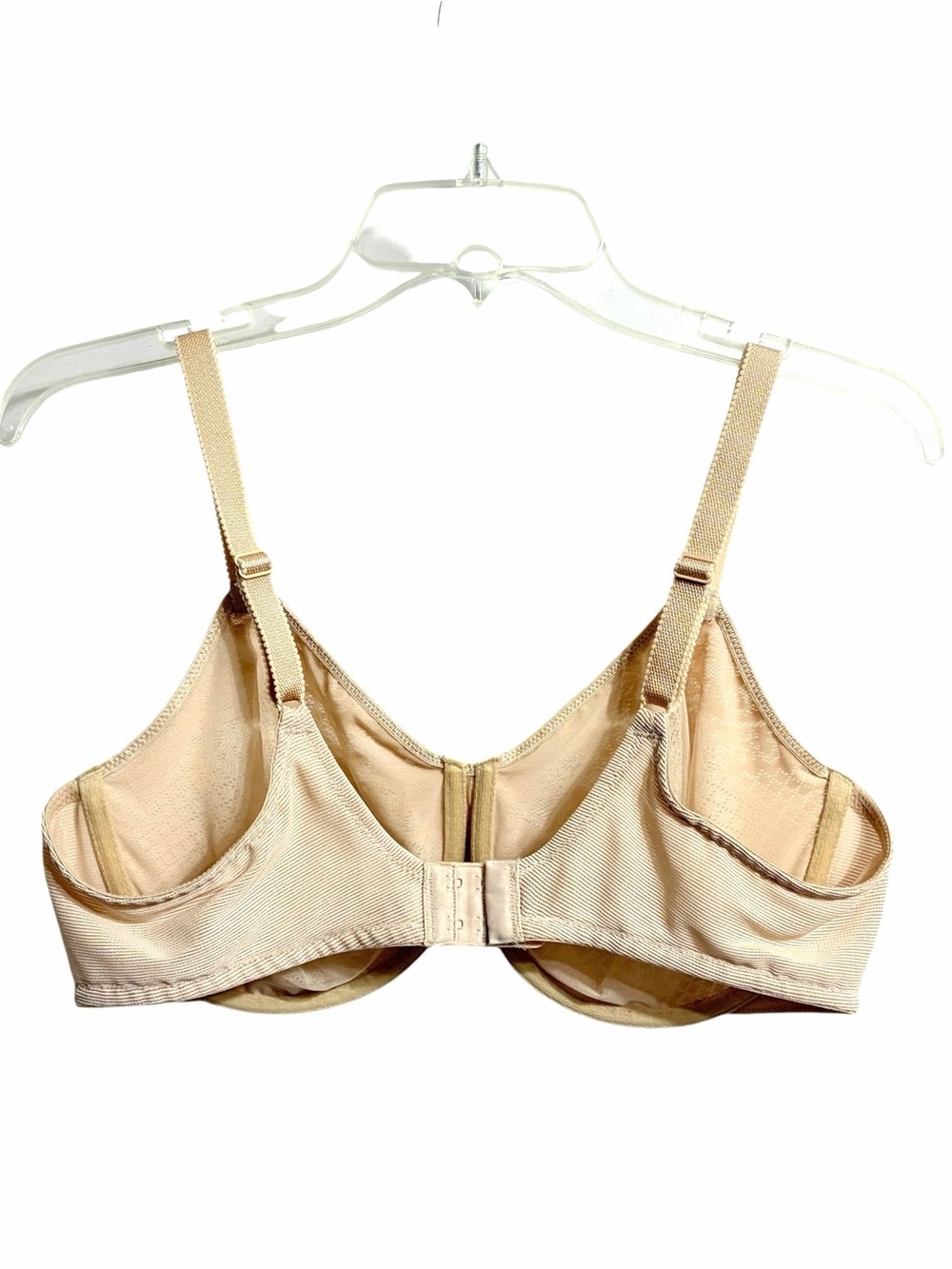 Wacoal Visual Effects Minimizer Bra Womans 40D Natural Underwire Lace Mesh Lined - Picture 4 of 8